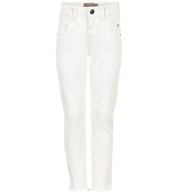 Creamie Jeans - 3/4 - Cloud - 12 år (152) - Creamie Bukser - Jeans