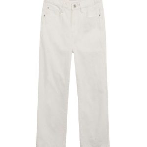 Grunt Jeans - Wide Leg - Hvid - 10 år (140) - Grunt Bukser - Jeans
