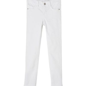 Name It Jeans - Noos - NkfPolly - Bright White - 11 år (146) - Name It Bukser - Jeans