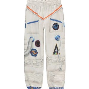 Molo Sweatpants - Am - Be Astronaut - 10 år (140) - Molo Bukser - Bomuld