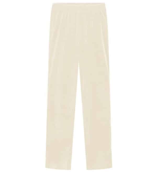 Grunt Bukser - Melis - Velour - Cream White - 8 år (128) - Grunt Velourbukser