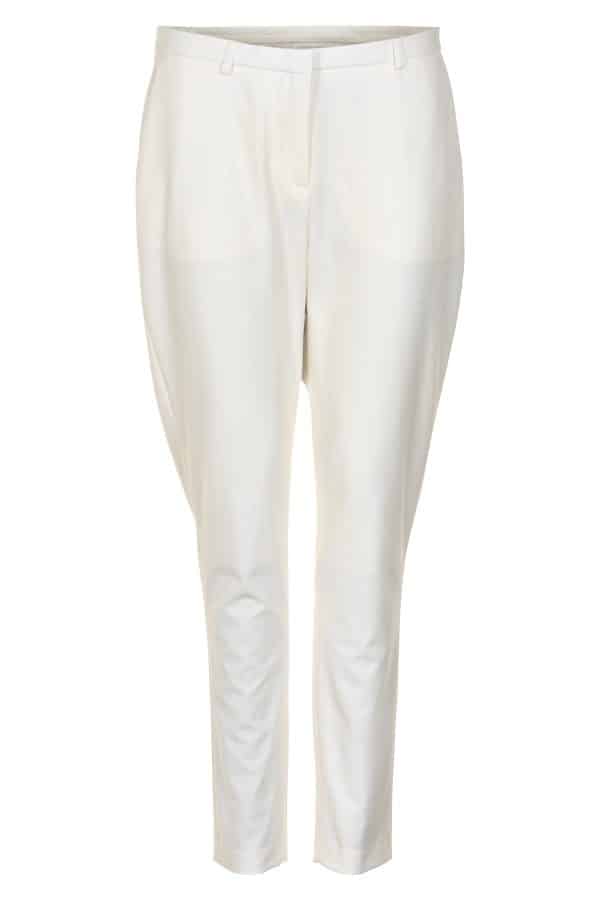 Karen By Simonsen Sydney Fashion Bukser, Farve: Hvid, Størrelse: 32, Dame