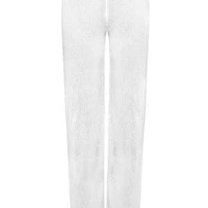 OW Collection - Bukser - Olivia Crochet Pants - White