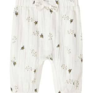 Name It Bukser - NbfHasine - Bright White m. Bier