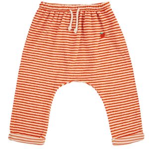 Bobo Choses Bukser - Orange Stripes - Orange