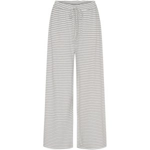 Lululia Dame Bukser LuChloe 62671 - Light Grey/White