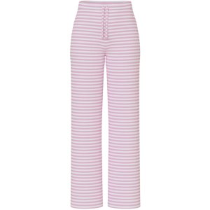 PIECES dame bukser PCLAYA - Bright White Pirouette