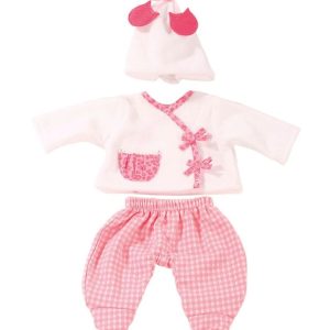 Götz Dukketøj - Bluse/Bukser - 30-33cm - Leo & Gingham