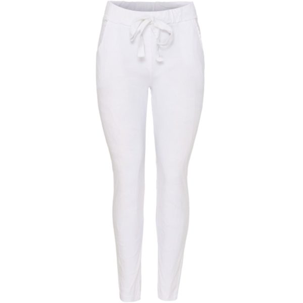 Marta du Chateau dame bukser 20755 - Solid White