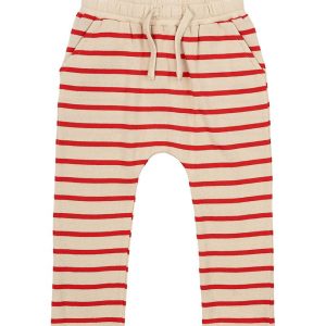 The New Siblings Bukser - Strik - TnstNat - Poppy Red Striped