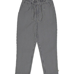 Müsli Bukser - Poplin stripe - Balsam Cream/Night Blue