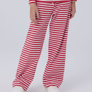 NAME IT Brede Rib Bukser Suraja Lollipop Bright White
