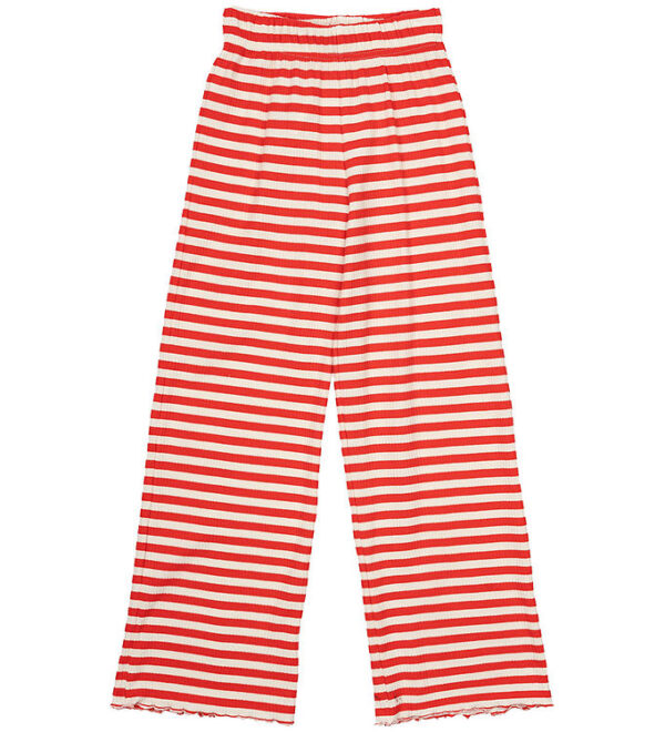 The New Bukser - Rib - TnMoore Wide - Poppy Red Striped